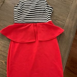 Arden B. Peplum Tank Dress